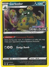 Garbodor - SWSH025 (Prerelease) - SWSH: Sword & Shield Promo Cards - Pokemon card