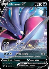Malamar V - SWSH02: Rebel Clash - Pokemon card