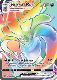 Malamar VMAX (Secret) - SWSH02: Rebel Clash - Pokemon card