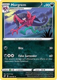 Morgrem - SWSH02: Rebel Clash - Pokemon card