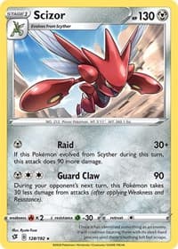 Scizor - SWSH02: Rebel Clash - Pokemon card