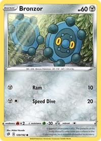 Bronzor - SWSH02: Rebel Clash - Pokemon card