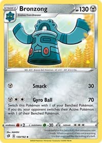 Bronzong - SWSH02: Rebel Clash - Pokemon card