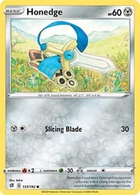 Honedge - SWSH02: Rebel Clash - Pokemon card
