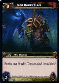 Tarn Darkwalker - Servants of the Betrayer - WoW card