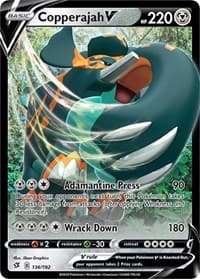 Copperajah V - SWSH02: Rebel Clash - Pokemon card