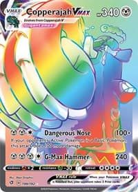 Copperajah VMAX (Secret) - SWSH02: Rebel Clash - Pokemon card