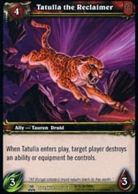 Tatulla the Reclaimer - Servants of the Betrayer - WoW card