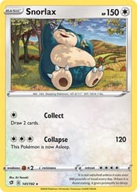 Snorlax - SWSH02: Rebel Clash - Pokemon card