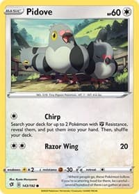Pidove - SWSH02: Rebel Clash - Pokemon card