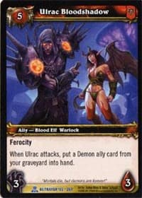 Ulrac Bloodshadow - Servants of the Betrayer - WoW card