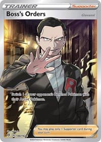 Boss's Orders (Full Art) - SWSH02: Rebel Clash - Pokemon card