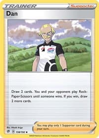 Dan - SWSH02: Rebel Clash - Pokemon card