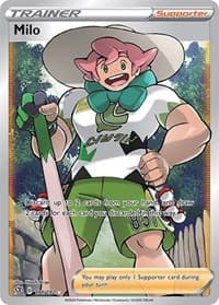Milo (Full Art) - SWSH02: Rebel Clash - Pokemon card