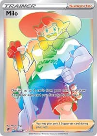 Milo (Secret) - SWSH02: Rebel Clash - Pokemon card