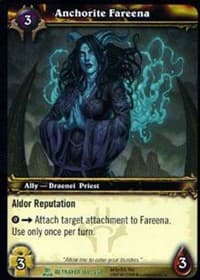 Anchorite Fareena - Servants of the Betrayer - WoW card