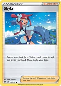 Skyla - SWSH02: Rebel Clash - Pokemon card
