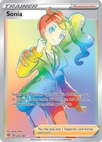 Sonia (Secret) - SWSH02: Rebel Clash - Pokemon card