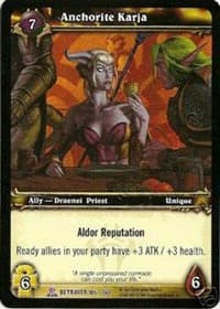 Anchorite Karja - Servants of the Betrayer - WoW card