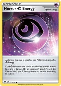 Horror P Energy - SWSH02: Rebel Clash - Pokemon card
