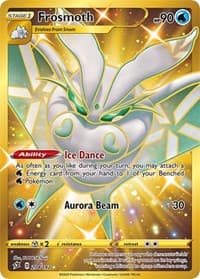 Frosmoth (Secret) - SWSH02: Rebel Clash - Pokemon card