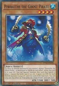 Piwraithe the Ghost Pirate - Eternity Code - YuGiOh card