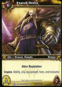 Exarch Orelis - Servants of the Betrayer - WoW card