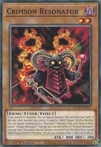 Crimson Resonator - Eternity Code - YuGiOh card