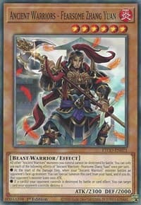 Ancient Warriors - Fearsome Zhang Yuan - Eternity Code - YuGiOh card