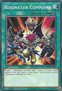 Resonator Command - Eternity Code - YuGiOh card