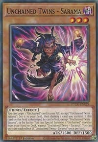 Unchained Twins - Sarama - Eternity Code - YuGiOh card
