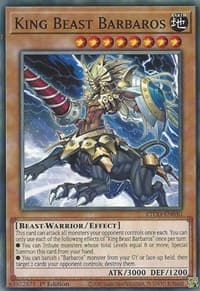 King Beast Barbaros - Eternity Code - YuGiOh card