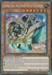 Gizmek Uka, the Festive Fox of Fecundity - Eternity Code - YuGiOh card
