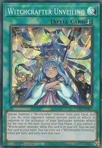 Witchcrafter Unveiling - Eternity Code - YuGiOh card