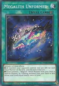 Megalith Unformed - Eternity Code - YuGiOh card
