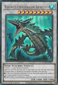 Ravenous Crocodragon Archethys - Eternity Code - YuGiOh card