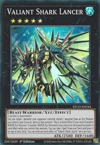 Valiant Shark Lancer - Eternity Code - YuGiOh card