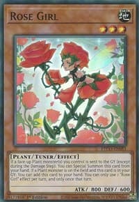 Rose Girl - Eternity Code - YuGiOh card