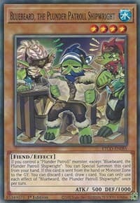 Bluebeard, the Plunder Patroll Shipwright - Eternity Code - YuGiOh card