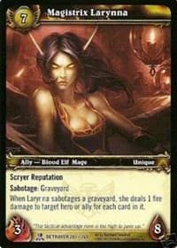 Magistrix Larynna - Servants of the Betrayer - WoW card