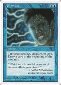 Enervate - Fifth Edition - Magic: The Gathering card
