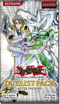 Duelist Pack: Aster Phoenix Booster Box [1st Edition] - Duelist Pack 5: Aster Phoenix - YuGiOh card