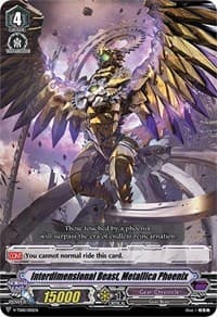 Interdimensional Beast, Metallica Phoenix - V-TD10: Chronojet - Cardfight Vanguard card