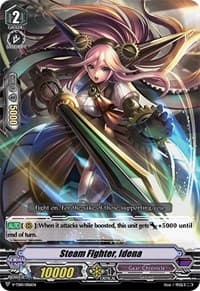Steam Fighter, Idena (RRR Foil) - V-TD10: Chronojet - Cardfight Vanguard card