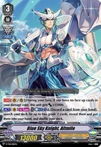 Blue Sky Knight, Altmile (RRR Foil) - V-TD11: Altmile - Cardfight Vanguard card