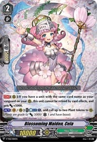 Blossoming Maiden, Cela - V-TD12: Ahsha - Cardfight Vanguard card