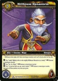 Millhouse Manastorm - Servants of the Betrayer - WoW card