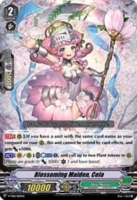 Blossoming Maiden, Cela (RRR Foil) - V-TD12: Ahsha - Cardfight Vanguard card