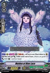 Maiden of Blue Lace (RRR Foil) - V-TD12: Ahsha - Cardfight Vanguard card