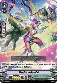 Maiden of Bot-fist (RRR Foil) - V-TD12: Ahsha - Cardfight Vanguard card